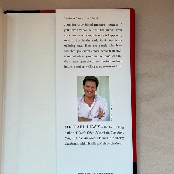 Flash Boys by Michael Lewis | Business & Economics | Hardcover Book - Picture 6 of 7